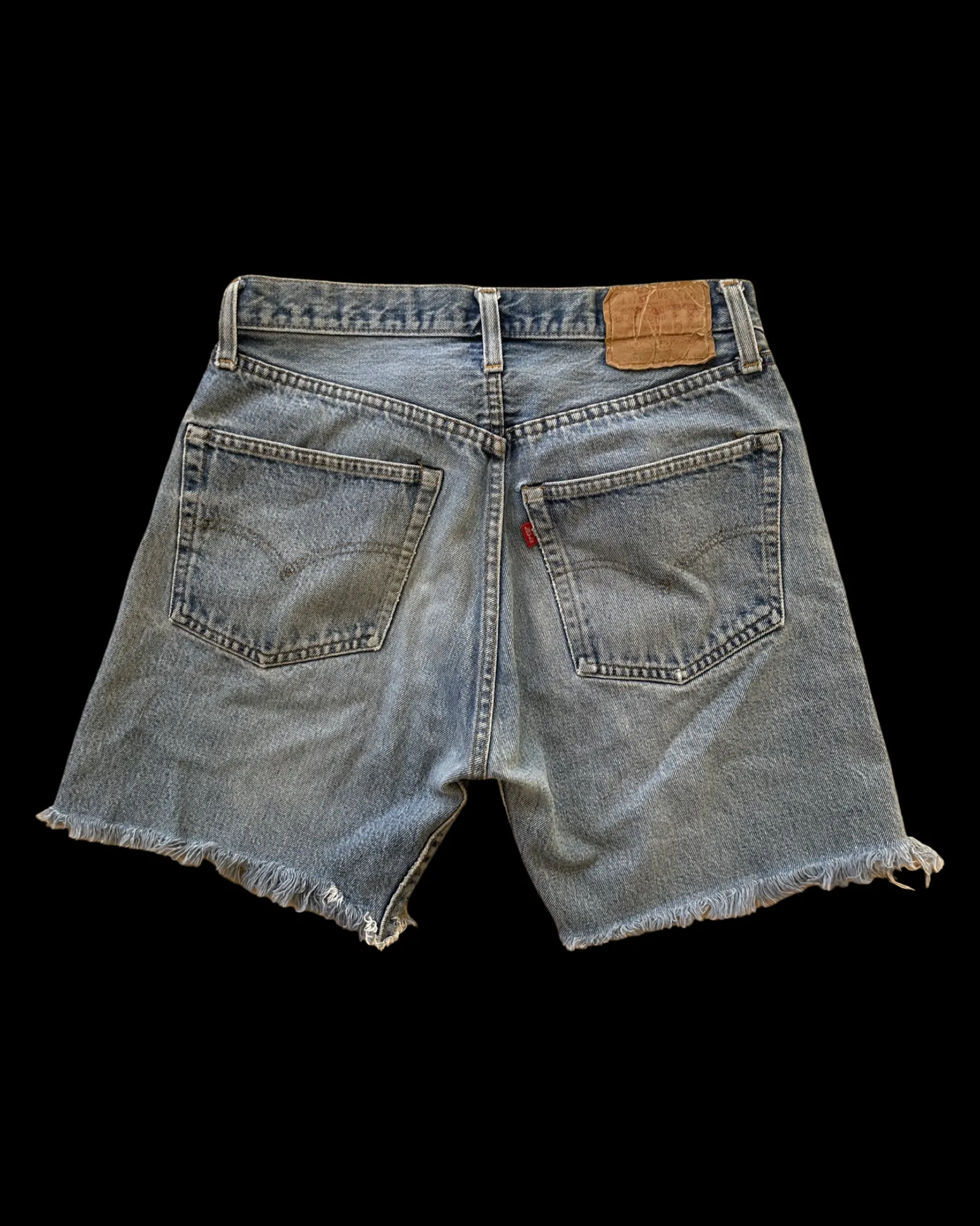 1980s Selvedge 501 Levis Cut Offs