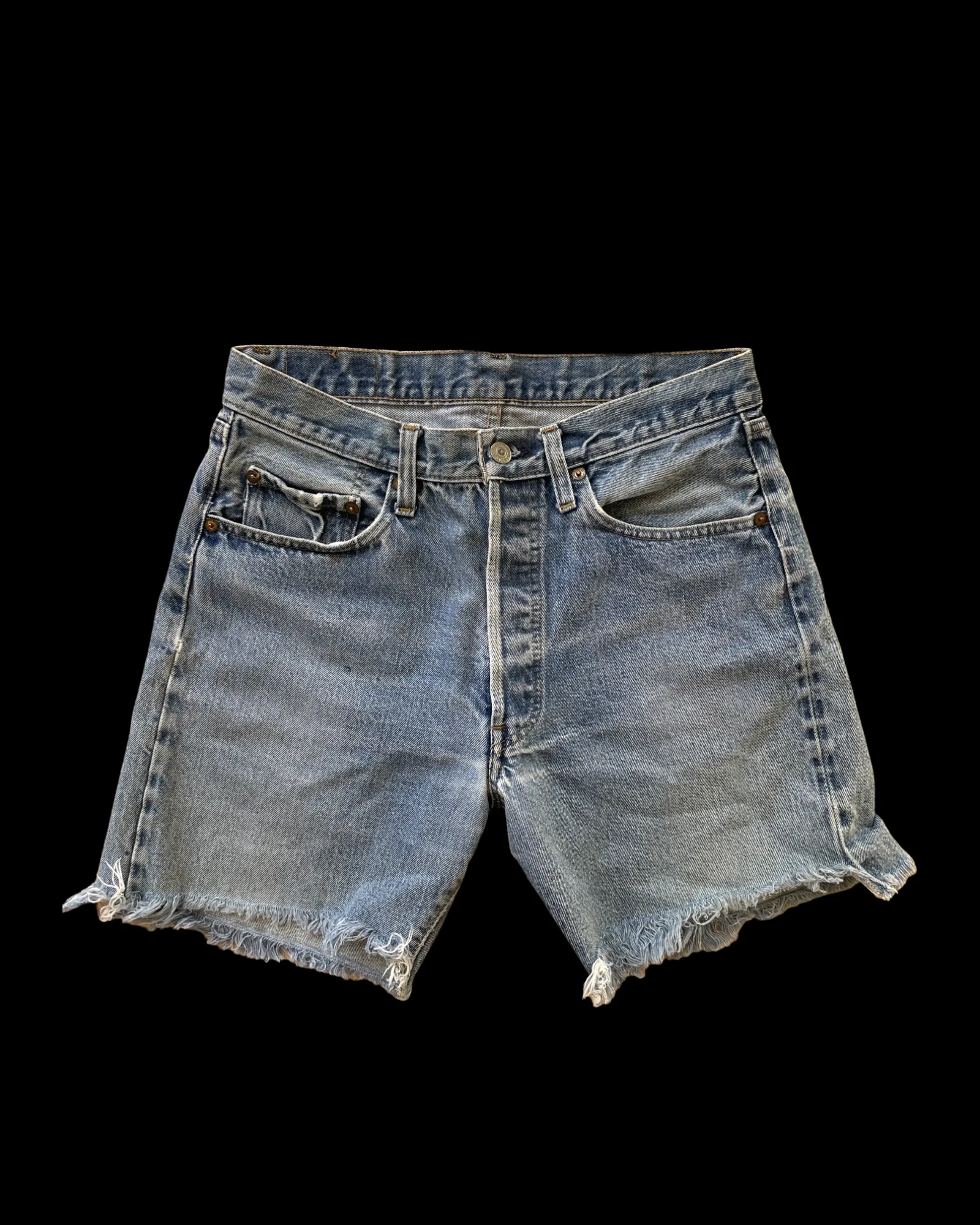 1980s Selvedge 501 Levis Cut Offs