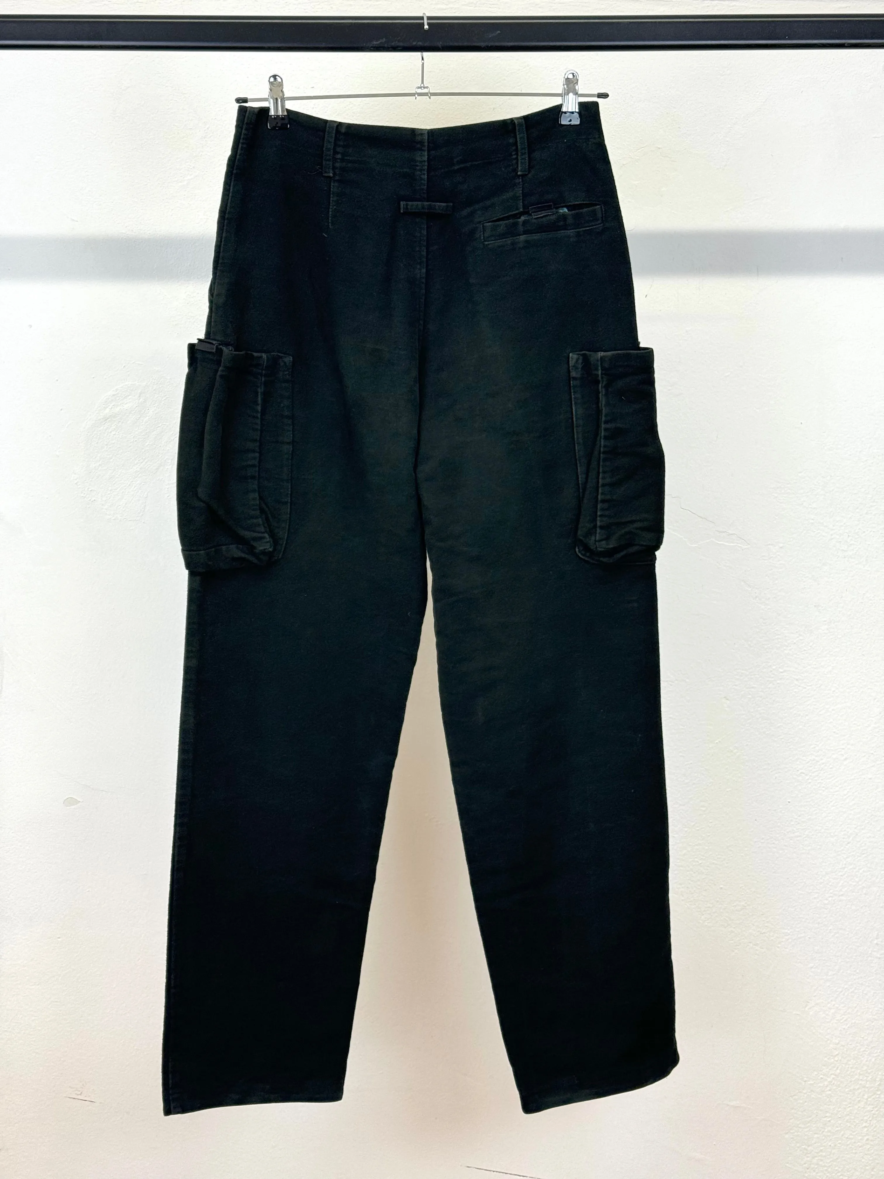 1990s Jean Paul Gaultier egg cell cargo pants