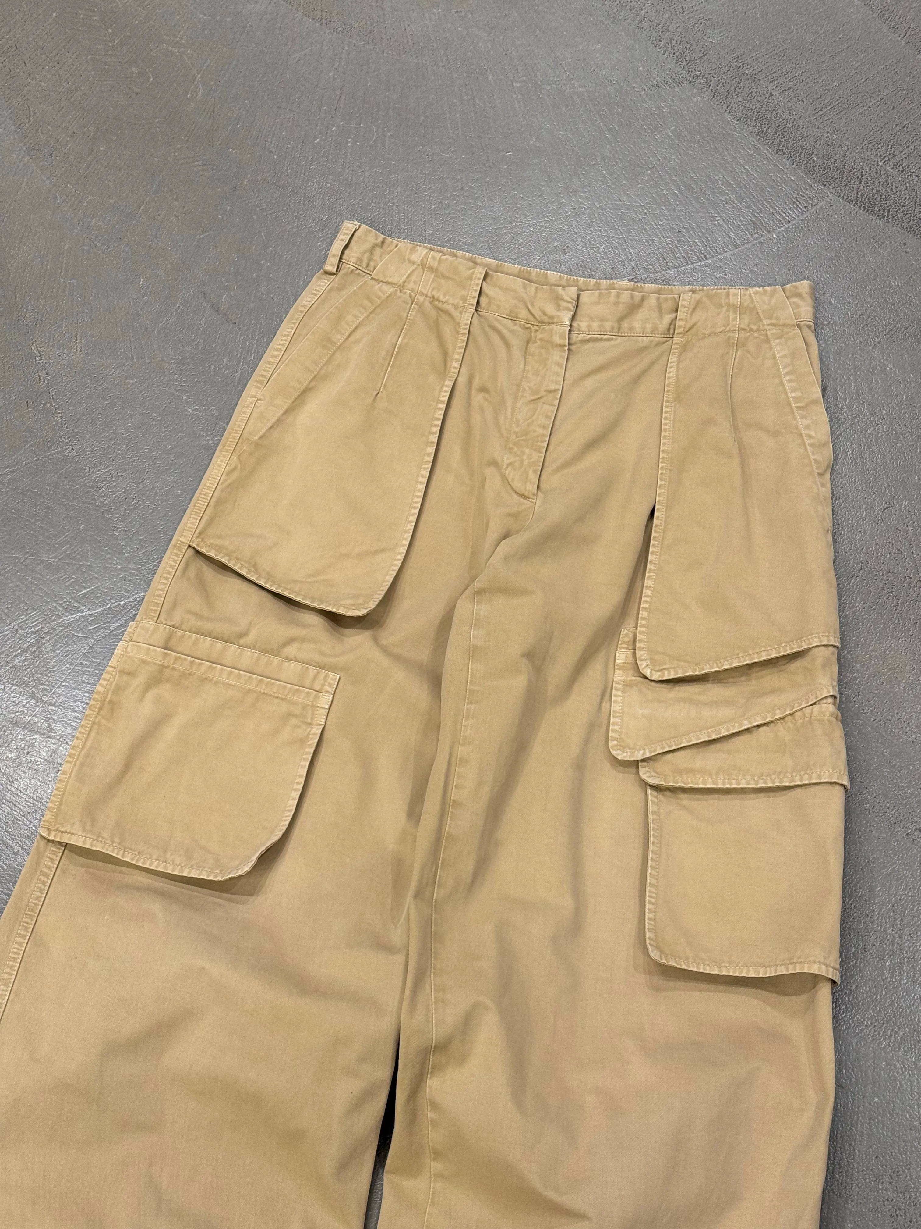 2000s Dries Van Noten wide cargo pants