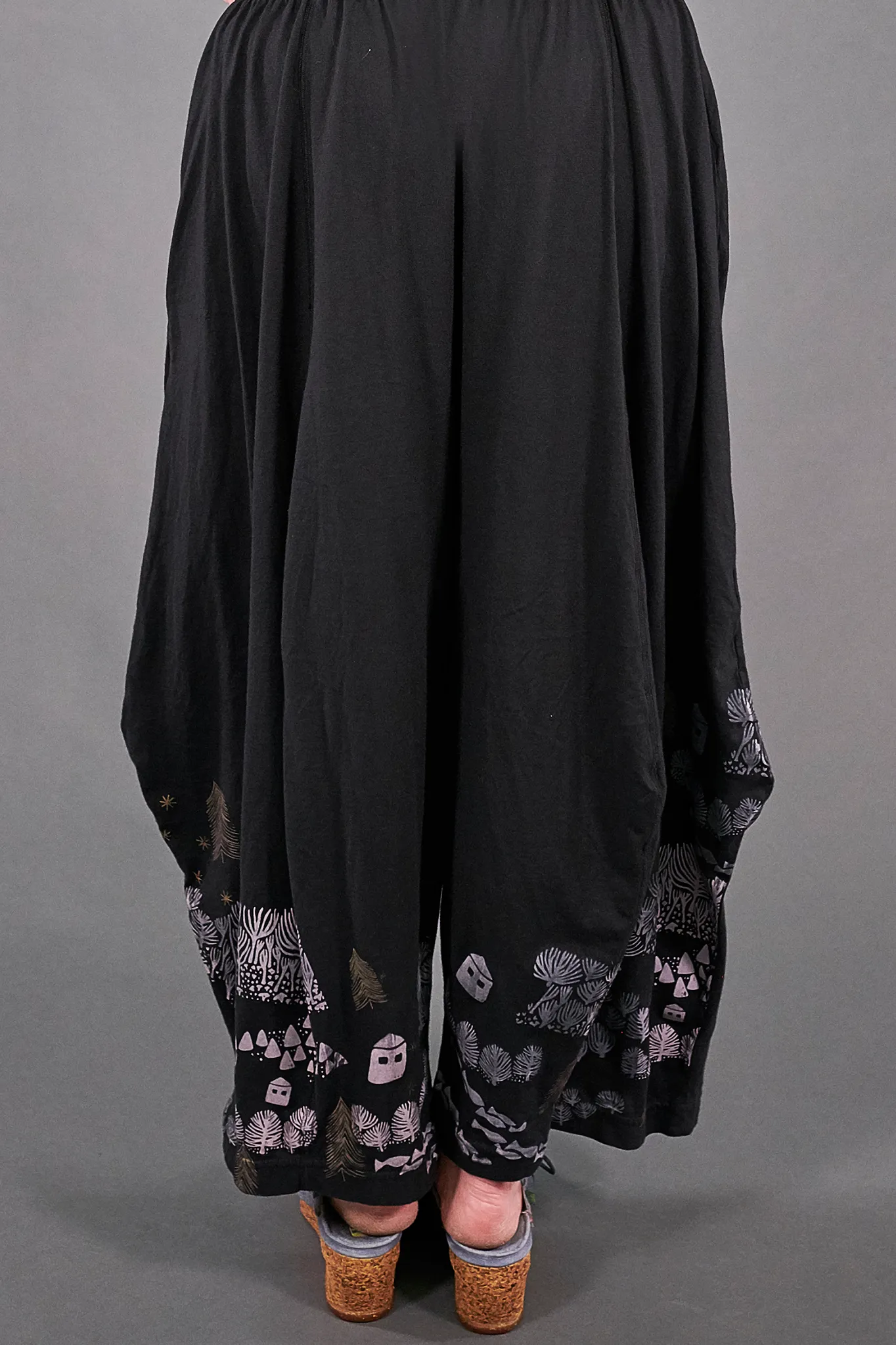 3187-2 Boheme Pant Magpie Black-Fairy Village