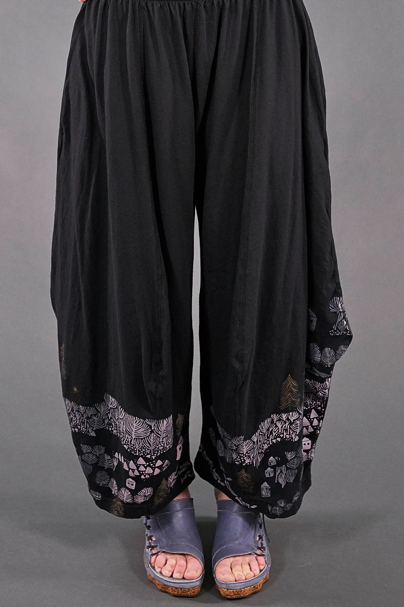 3187-2 Boheme Pant Magpie Black-Fairy Village