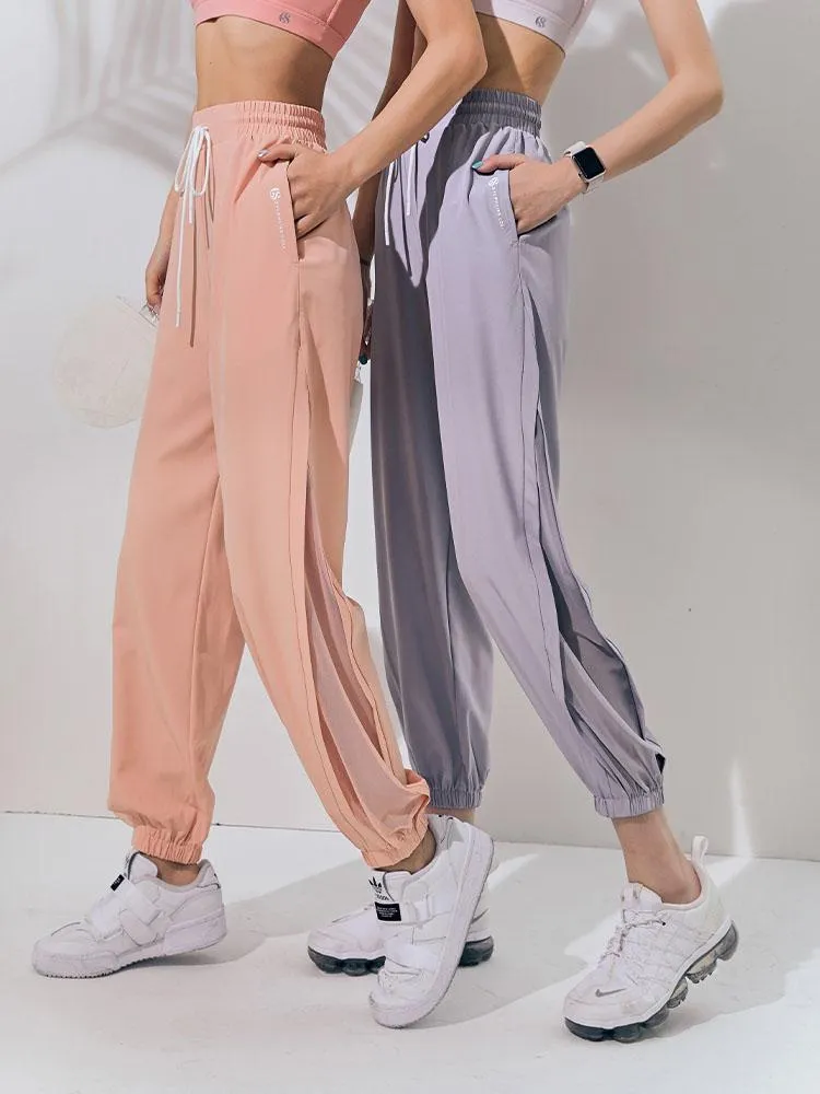 メッシュ入りカジュアルロングパンツ