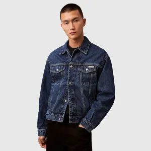 90'S Trucker Jacket - Denim Dark