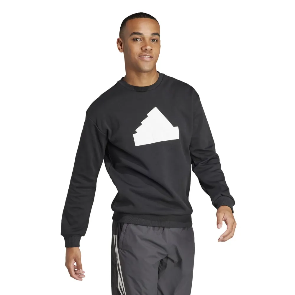 Adidas Mens Future Icons Badge Of Sport Crew Sweatshirt