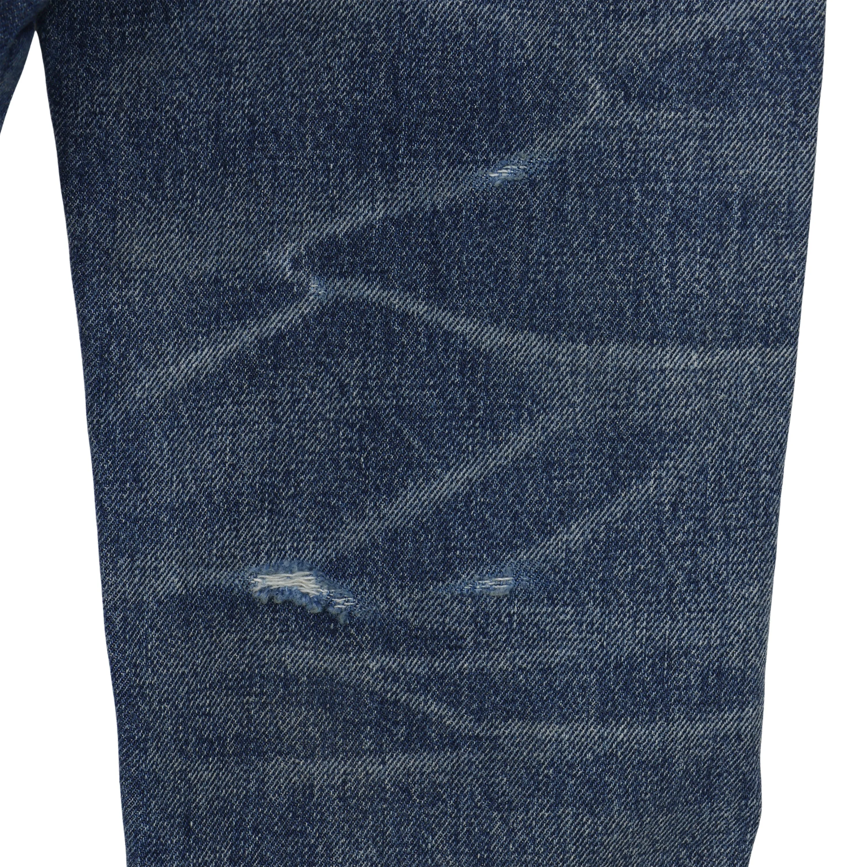 AGING TYPE-I DENIM TRUCKER (DAMAGED AND REPAIRED FINISH)