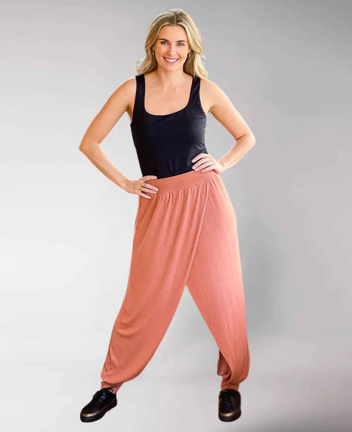 Aladina Knit Harem Pants