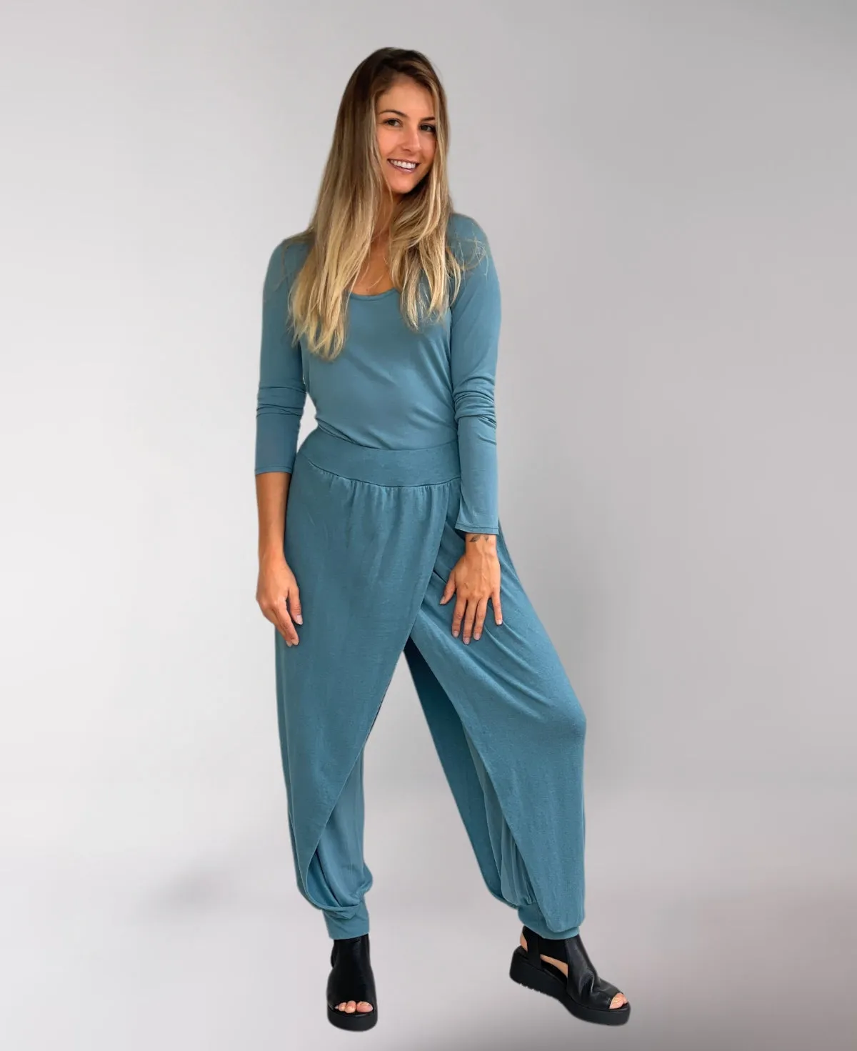 Aladina Knit Harem Pants