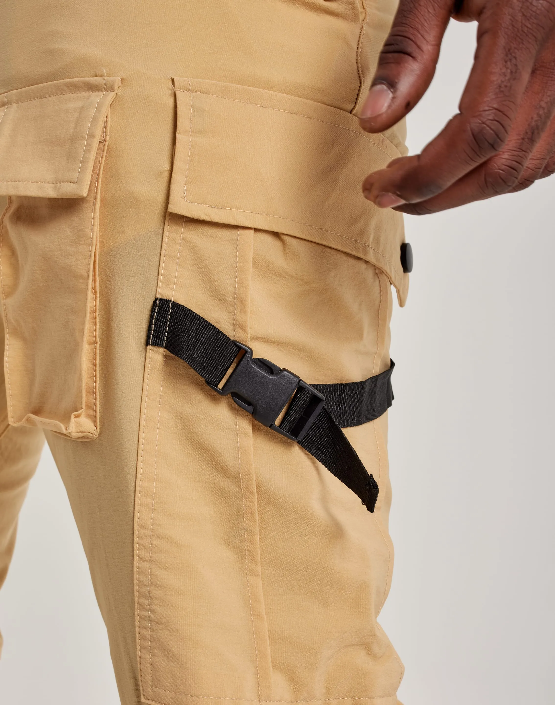 American Stitch Stretch Nylon Cargo Pants
