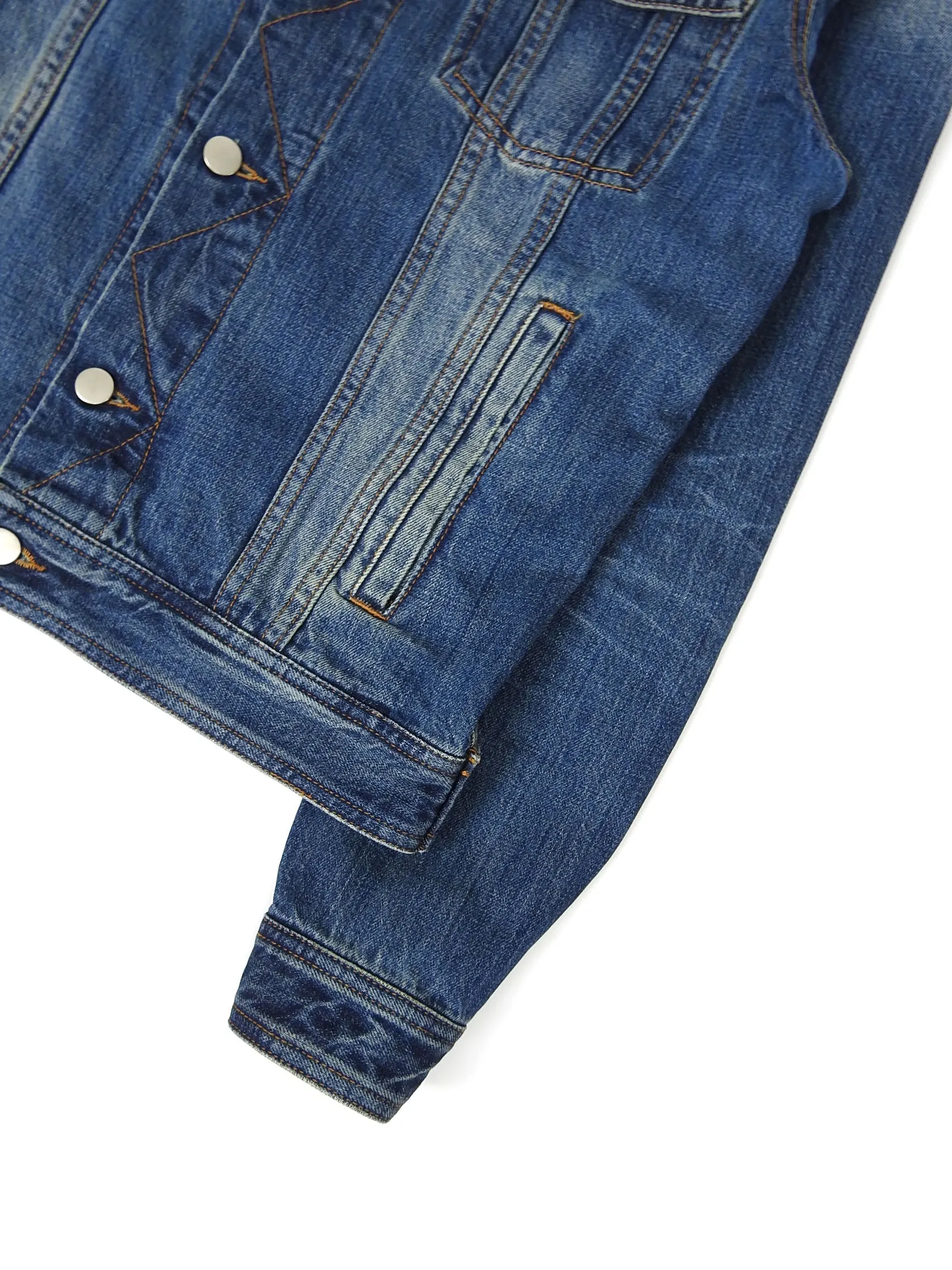 AMI Paris Denim Trucker Jacket Size Medium