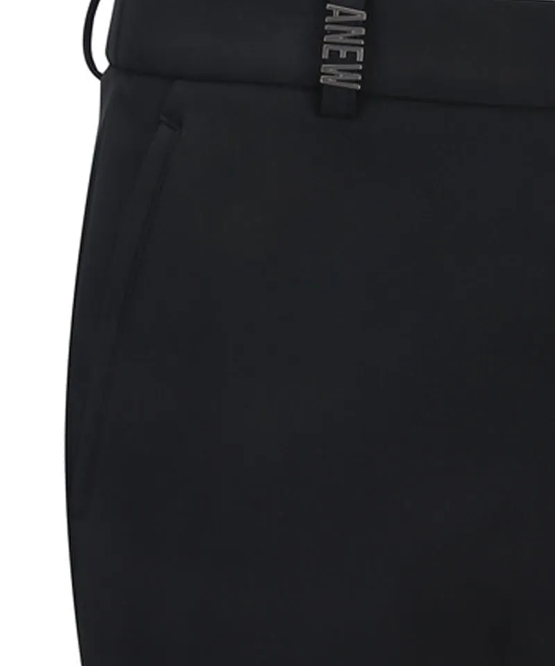 ANEW GOLF Men's Logo Bonding Long Pants - Black