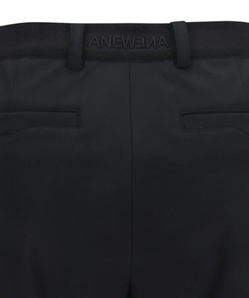 ANEW GOLF Men's Logo Bonding Long Pants - Black