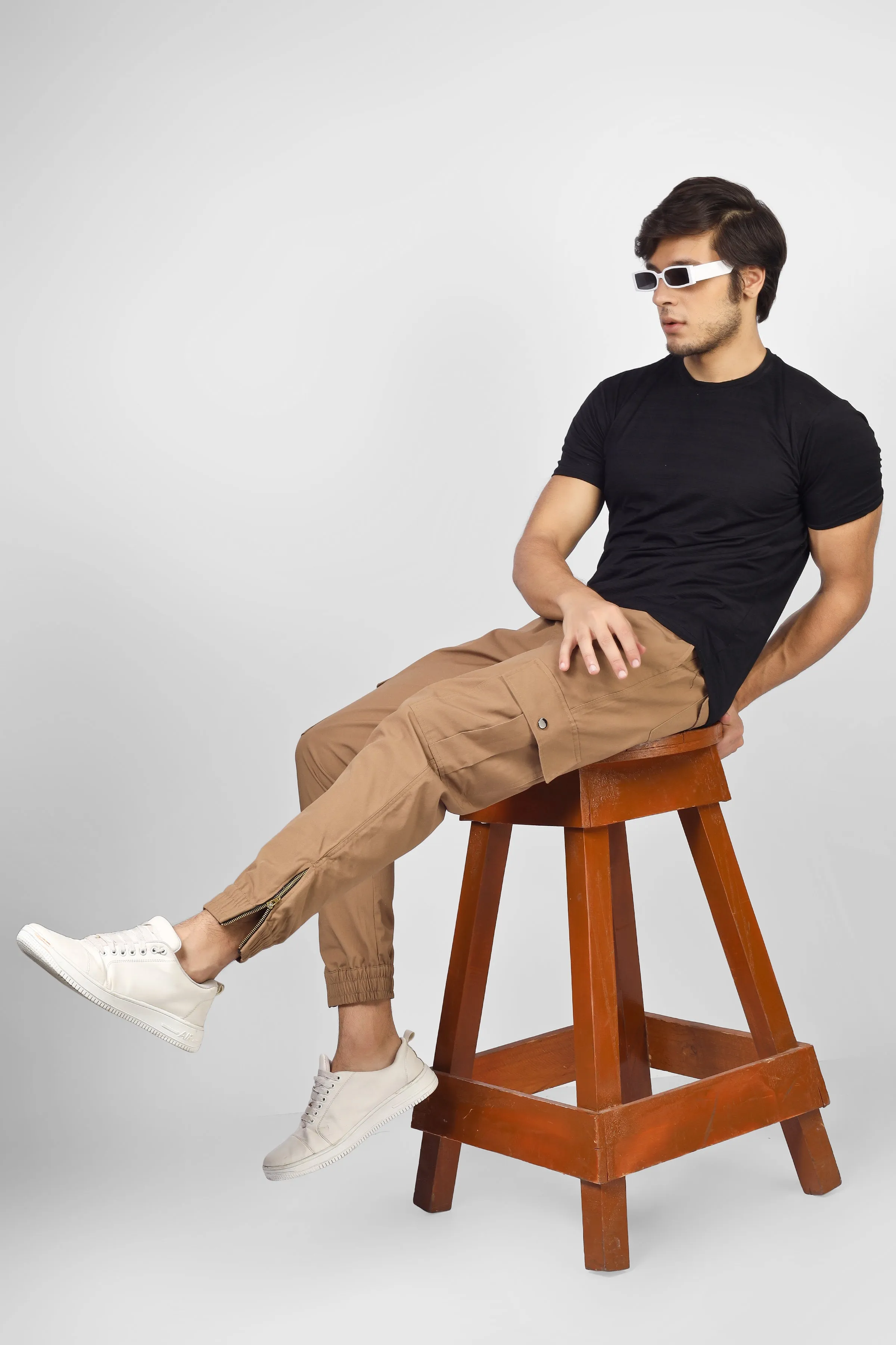 Autumn Brown 6 Pocket Cargo pants