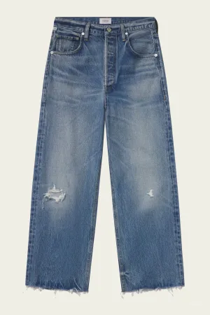Ayla Raw Hem Crop in Solano
