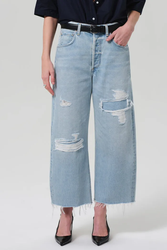 AYLA RAW HEM CROP