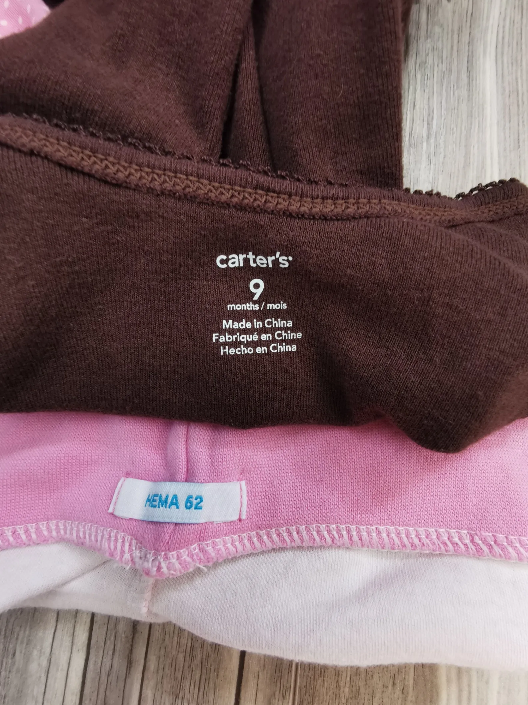 BABY GIRL SIZE 6/9 MONTHS - 2 Piece Mix N Match Graphic Outfit EUC B25