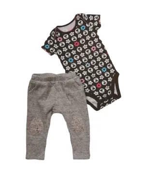 BABY GIRL SIZE 6/9 MONTHS - 2 Piece Mix N Match Outfit VGUC B25