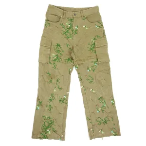 Bad Son Embroidered Cargo Pants Size Large
