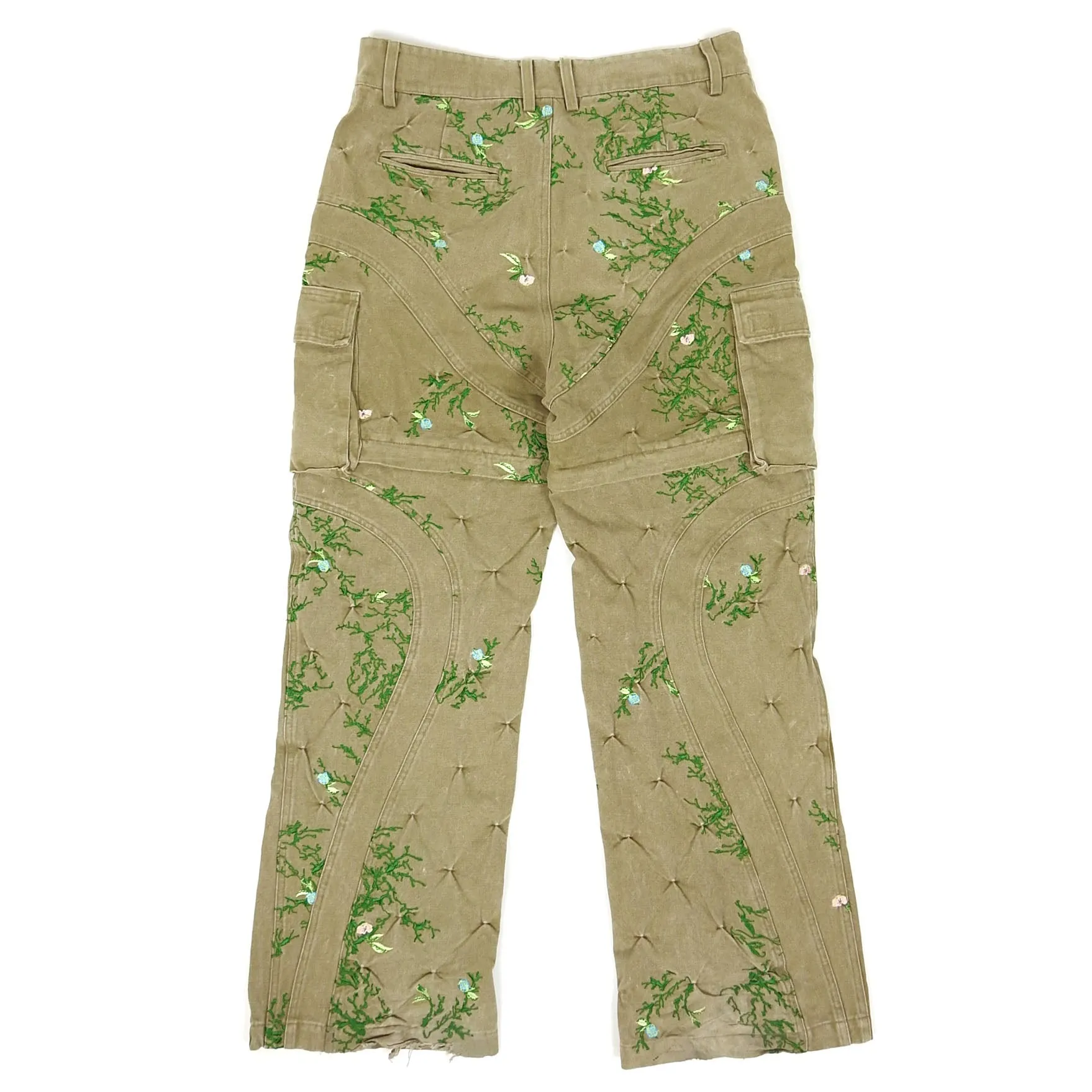 Bad Son Embroidered Cargo Pants Size Large