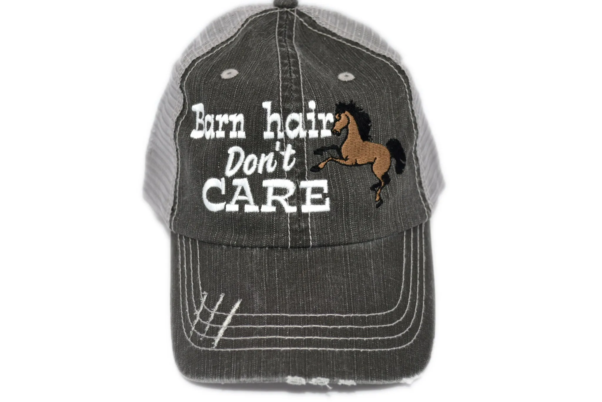 Barn Hair Don't Care Horse Trucker Hat
