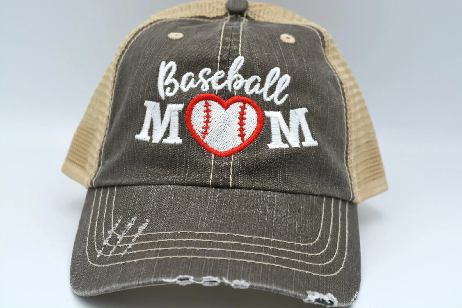 Baseball Mom Trucker Hat