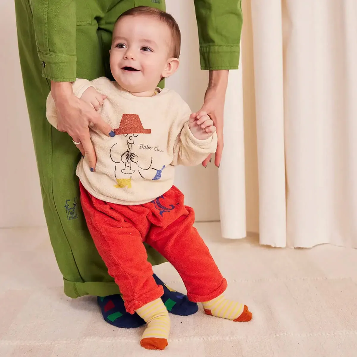 BC Vintage Terry Harem Pants - Jogginghose aus Frottee Baumwolle