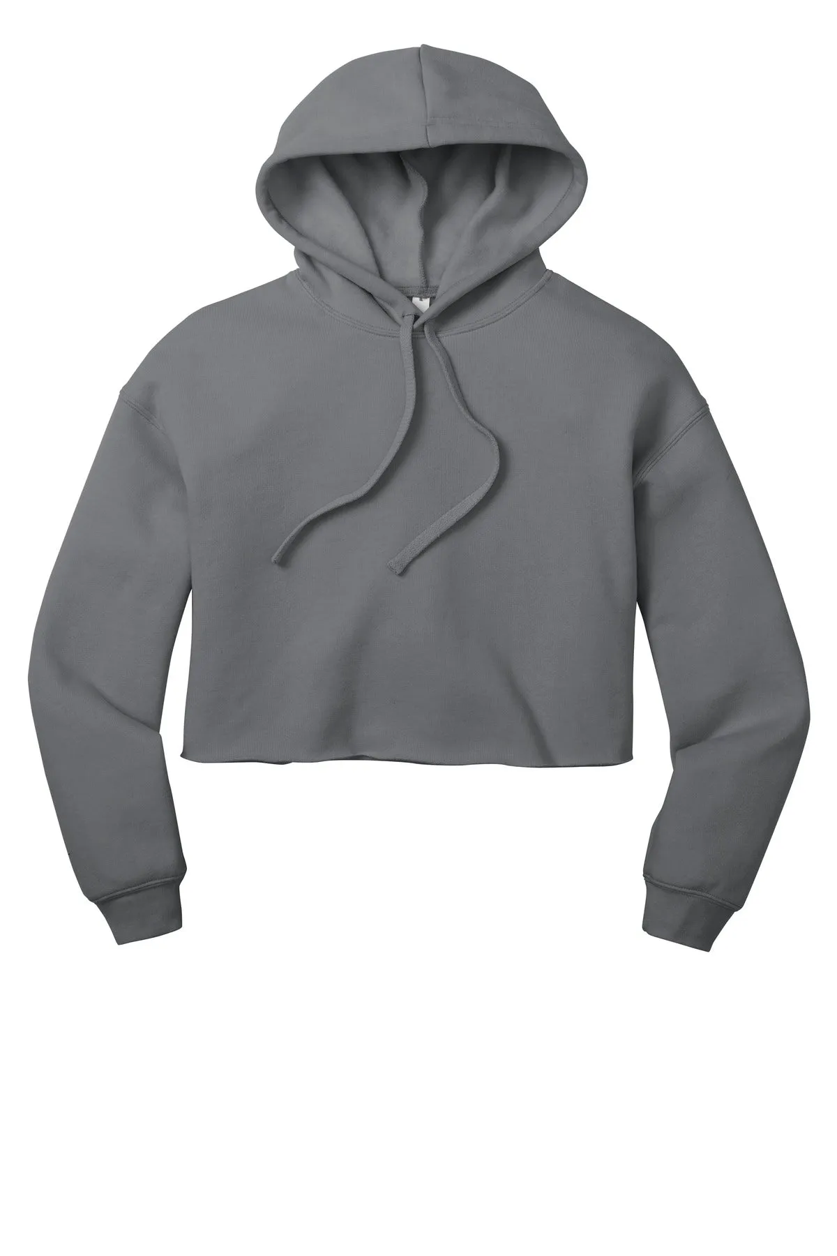 BELLA CANVAS  Women's Sponge Fleece Cropped Fleece Hoodie. BC7502 Storm