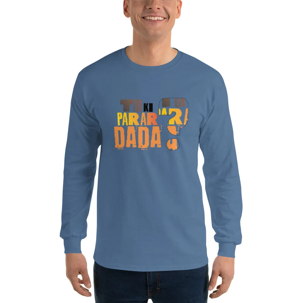 Bengali Ultra Cotton Long Sleeve T-Shirt - Tui Ki Parar Dada?