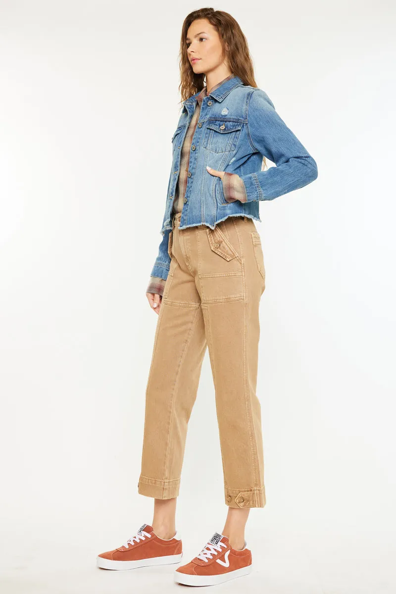 Bianca Distressed Denim Jacket