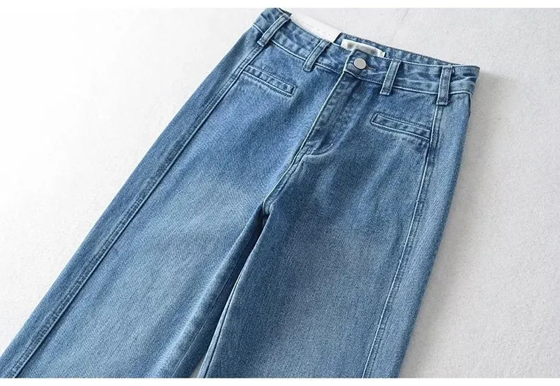 Bianca Straight-Leg Denim