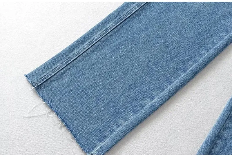 Bianca Straight-Leg Denim
