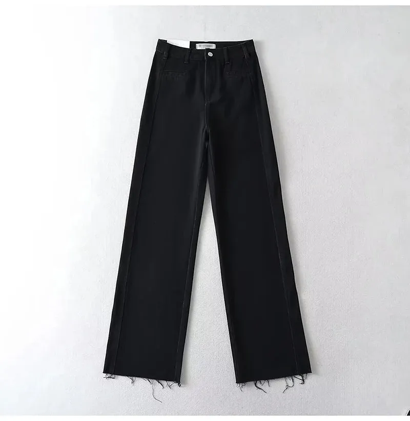 Bianca Straight-Leg Denim