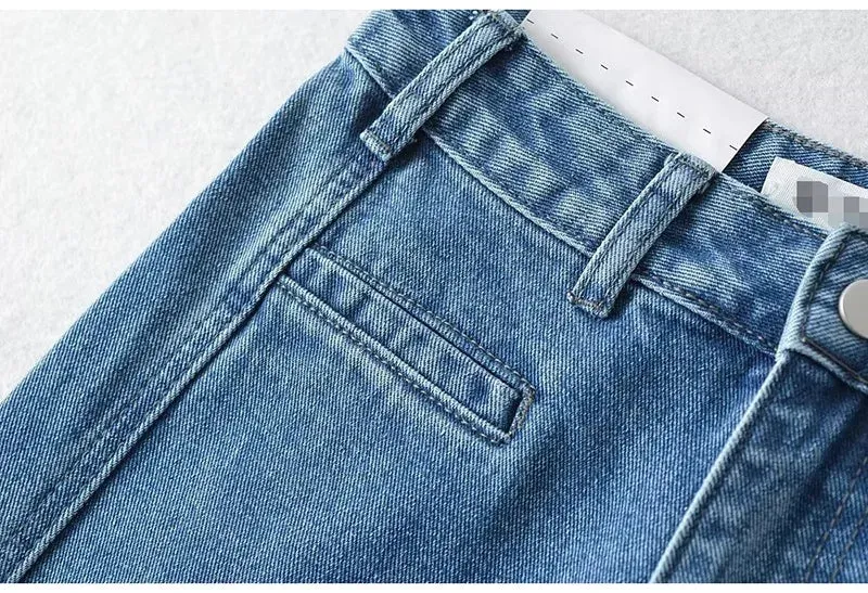 Bianca Straight-Leg Denim