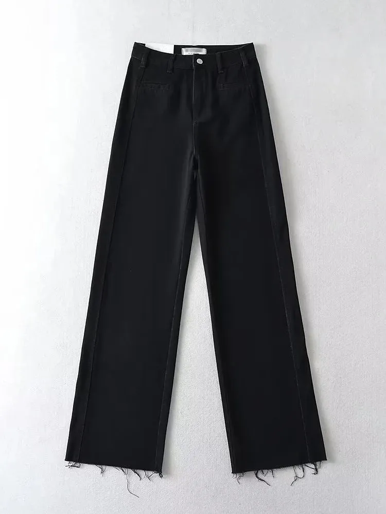 Bianca Straight-Leg Denim
