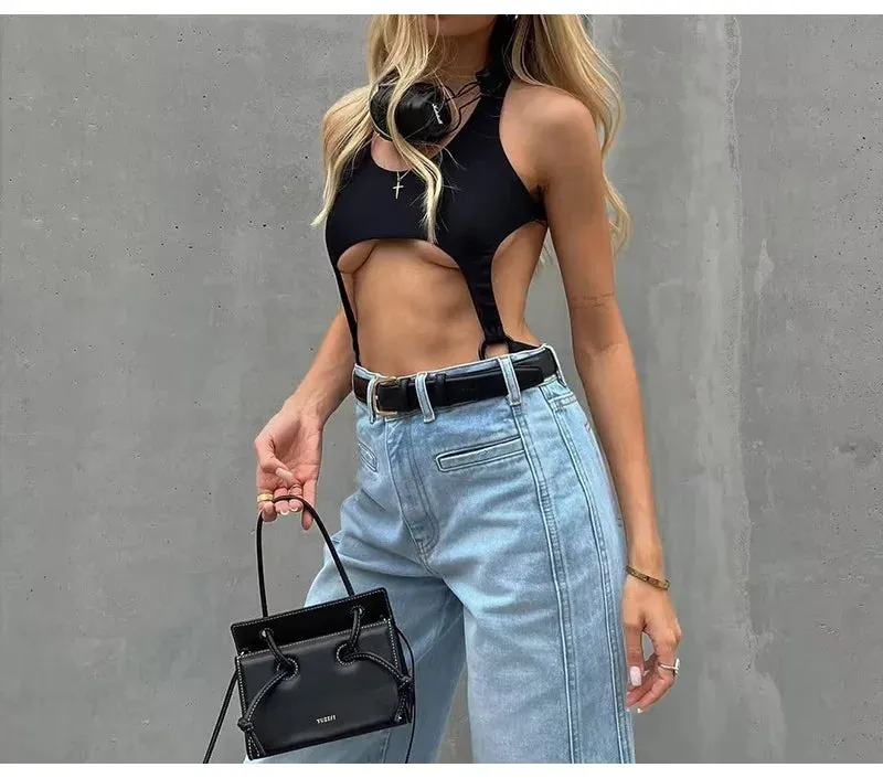 Bianca Straight-Leg Denim