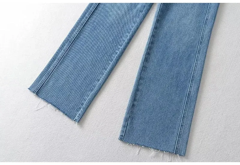 Bianca Straight-Leg Denim