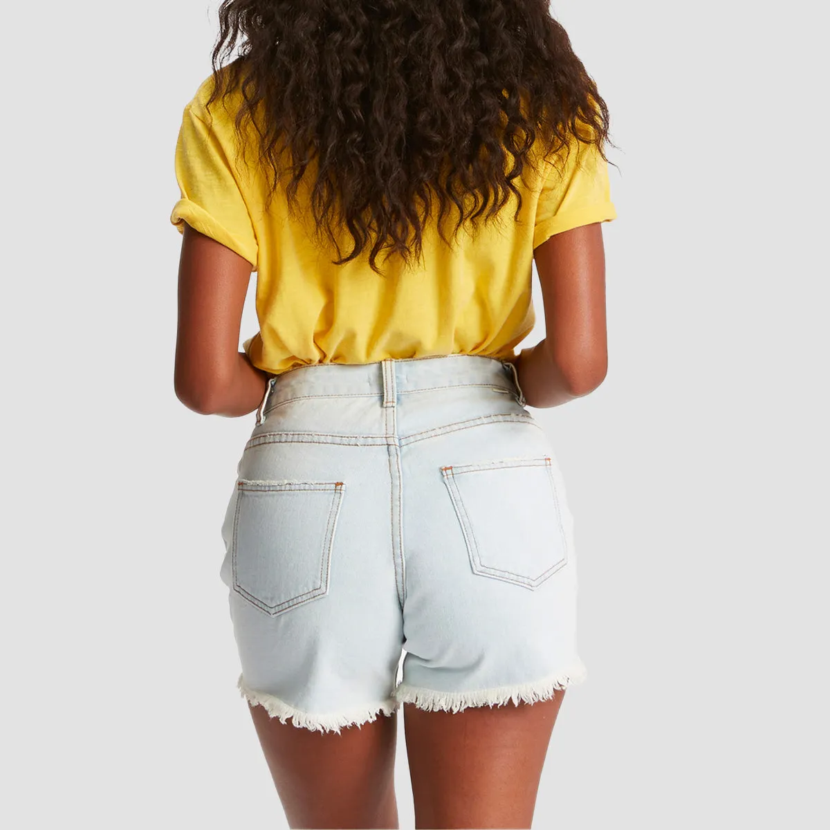 Billabong How Bout That Denim Shorts Rain Drop - Womens