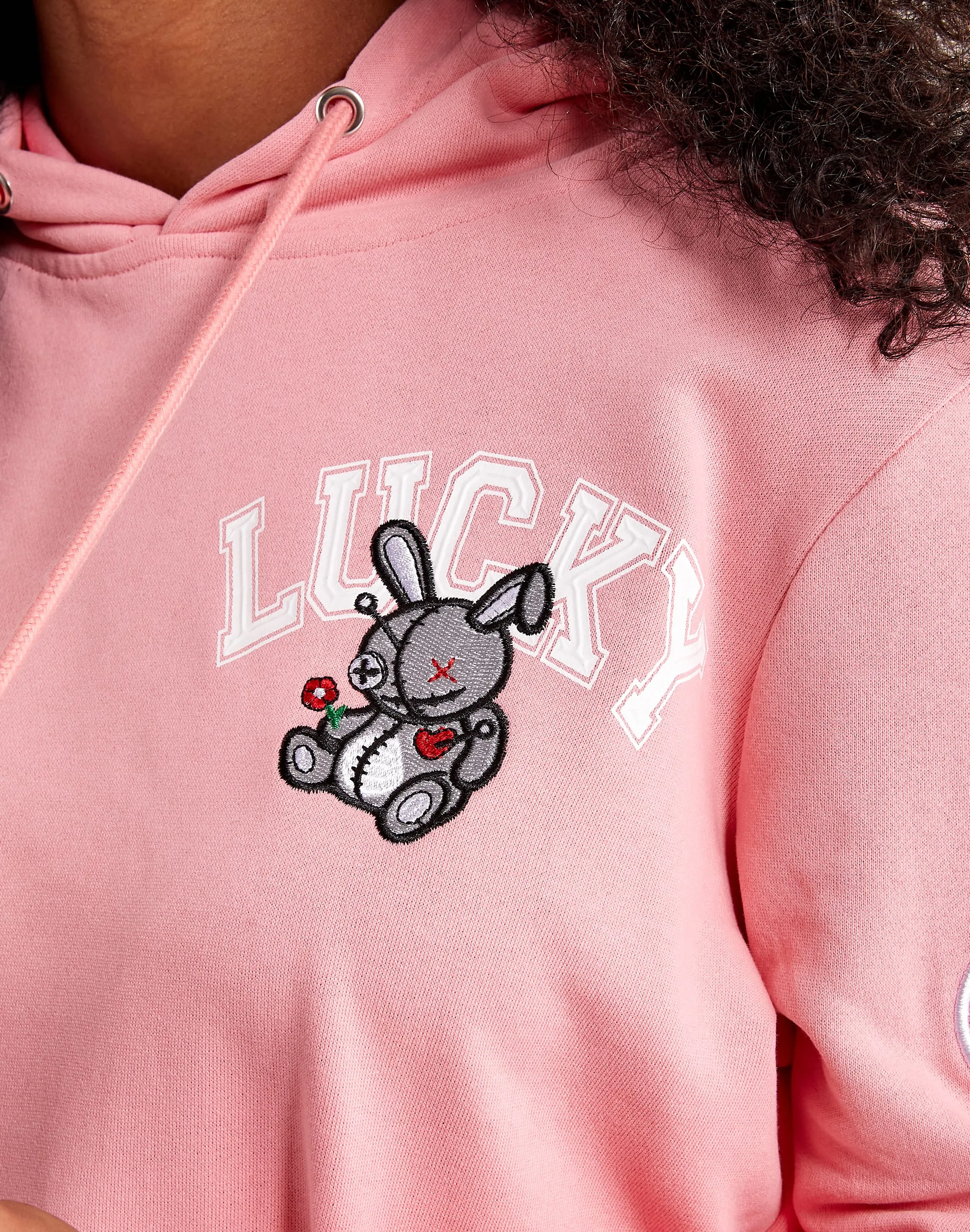 BKYS Lucky Patchwork Pullover Hoodie