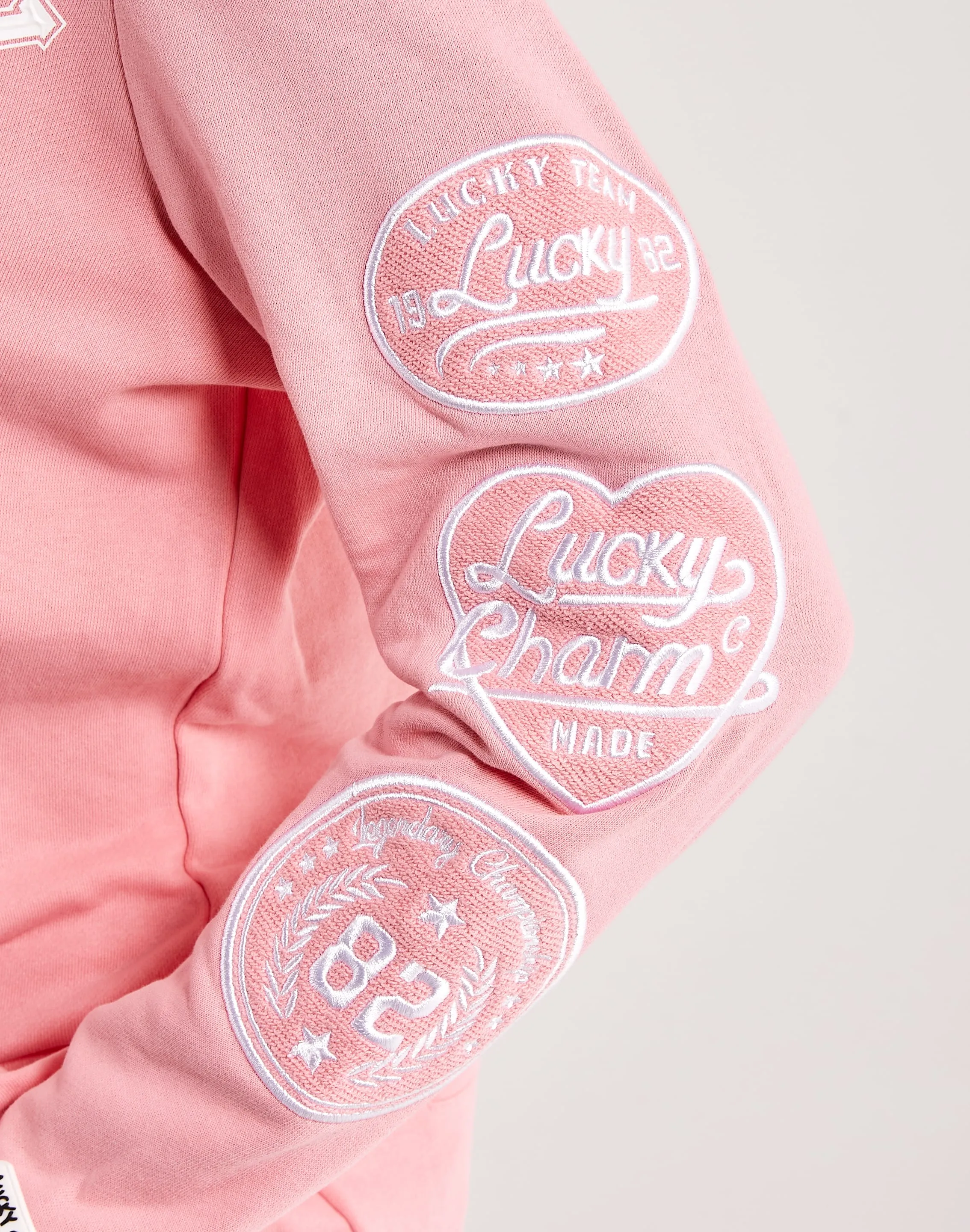 BKYS Lucky Patchwork Pullover Hoodie