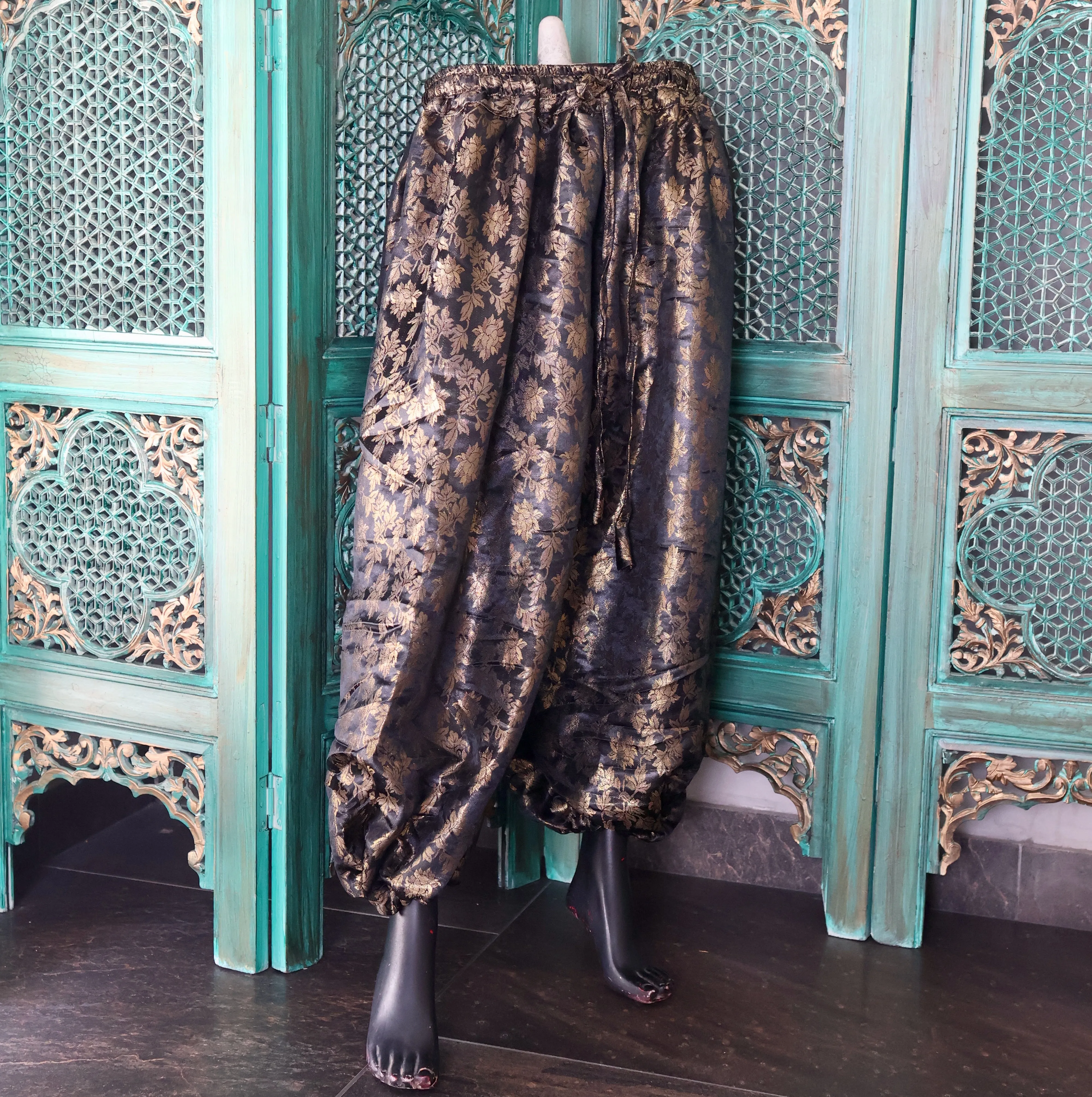bloomer banarsi black/gold WS
