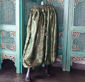 bloomer banarsi green/gold