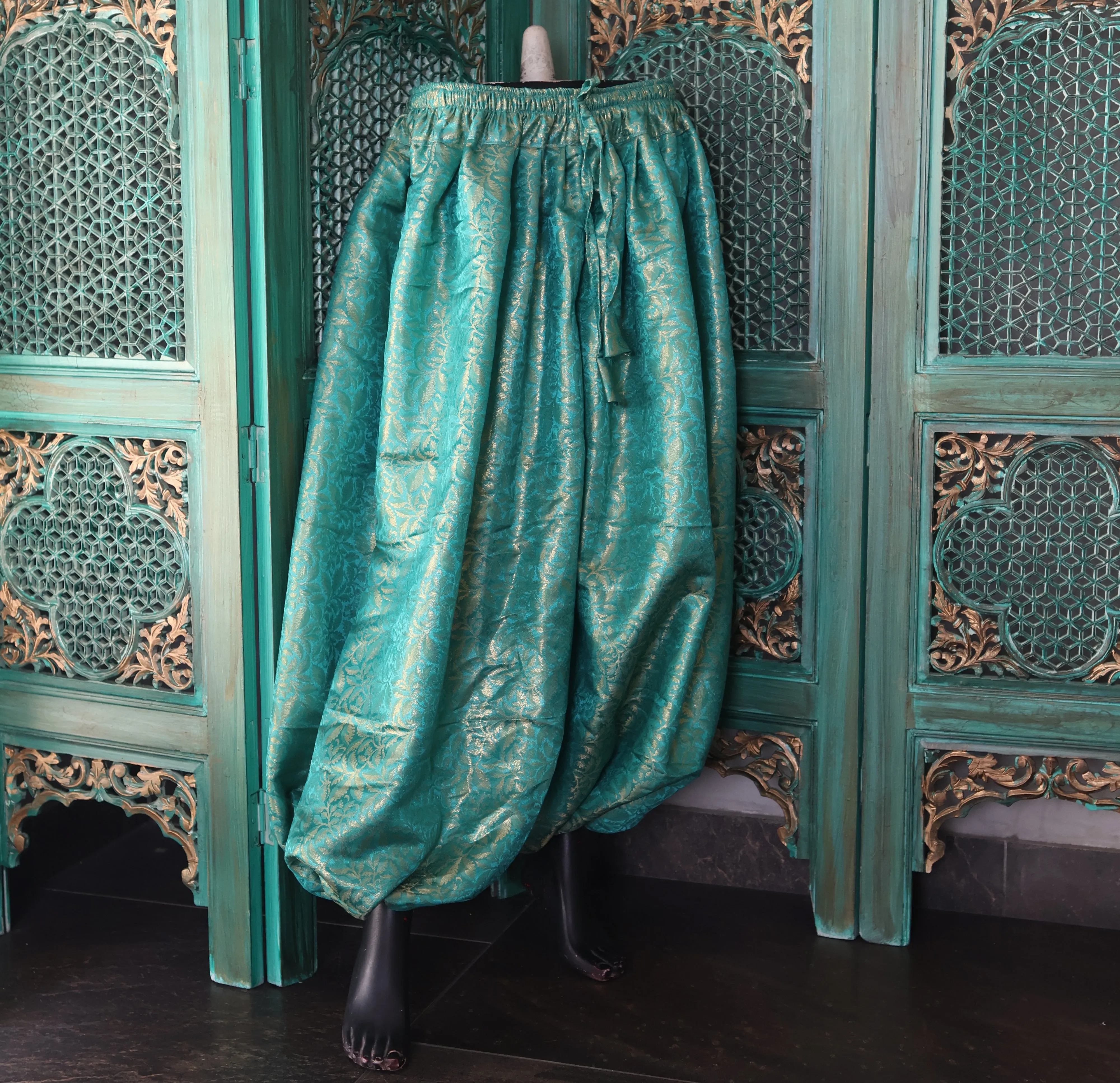 bloomer banarsi turqouise