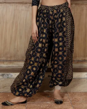 Bloomer Block print gold assuit WS