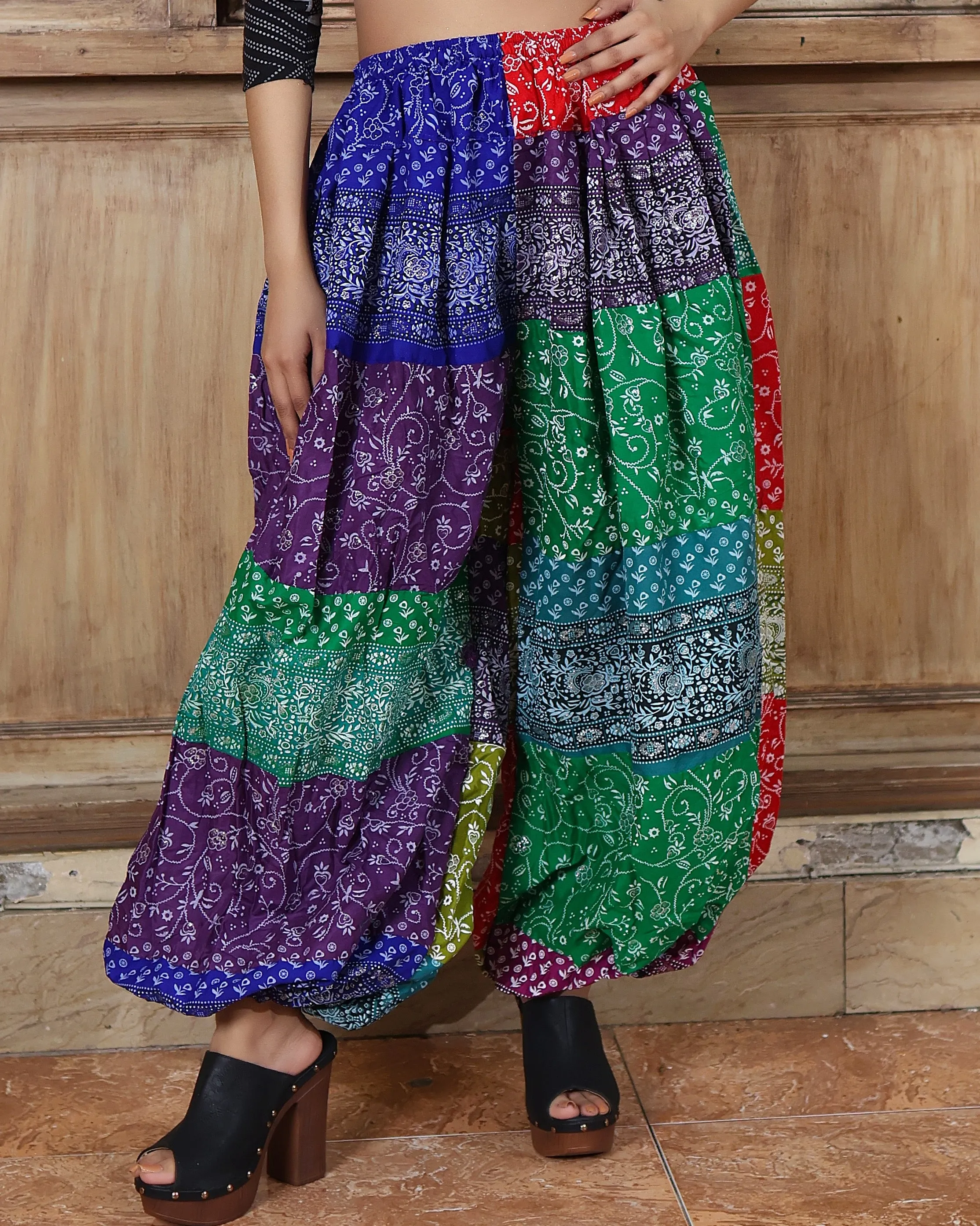 Bloomer Block print maharani patchwork WS