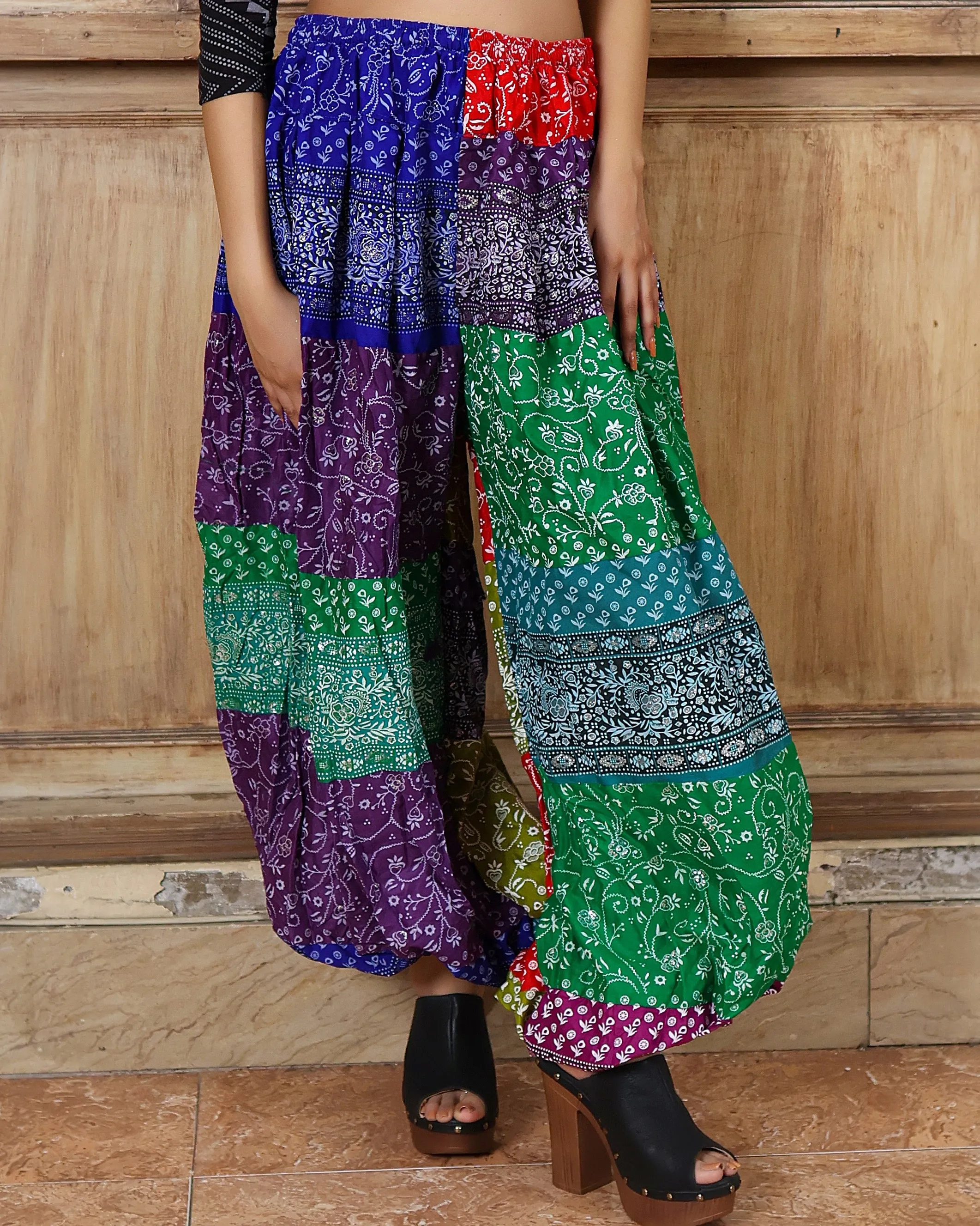 Bloomer Block print maharani patchwork WS