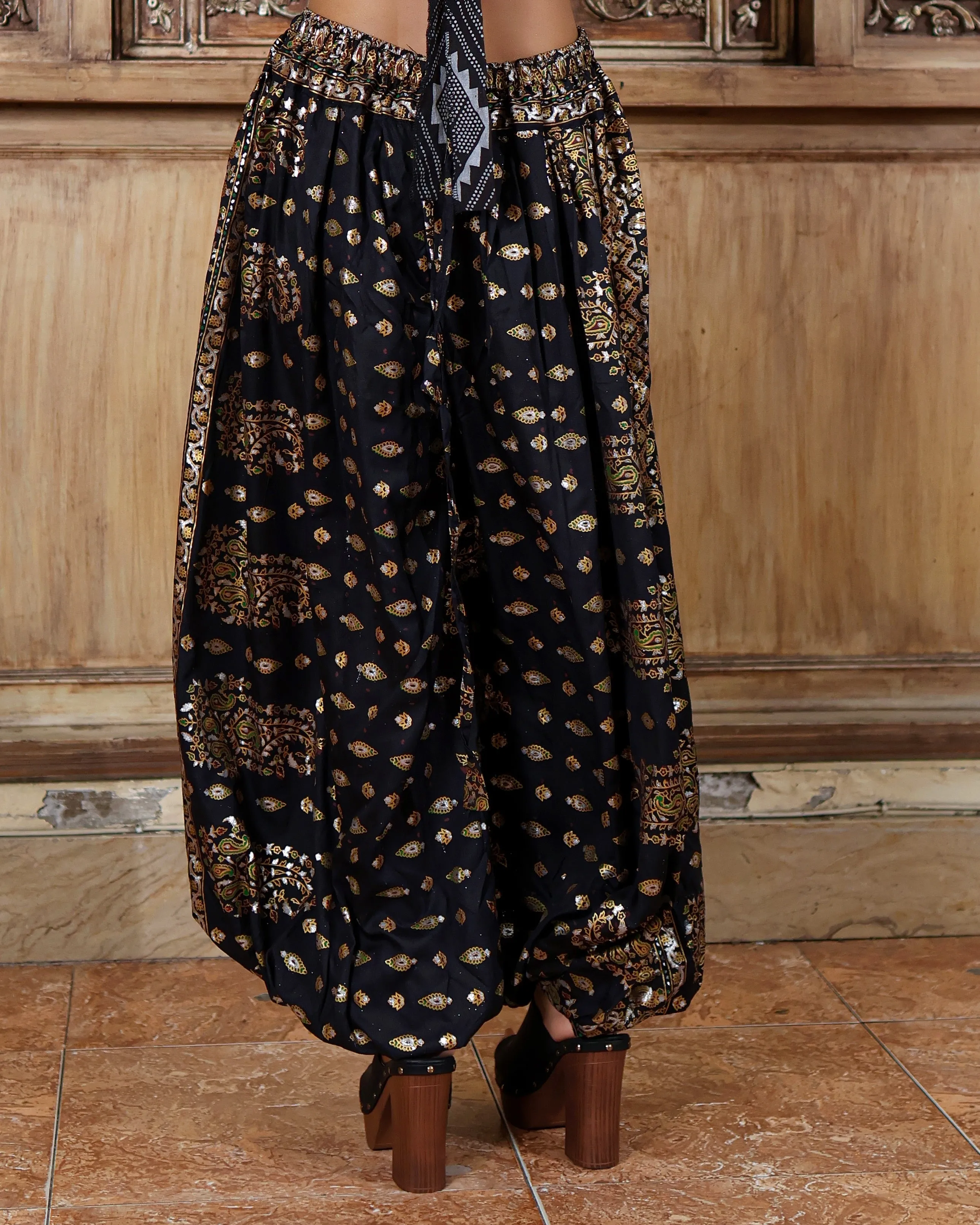 Bloomer Blockprint Gold WS