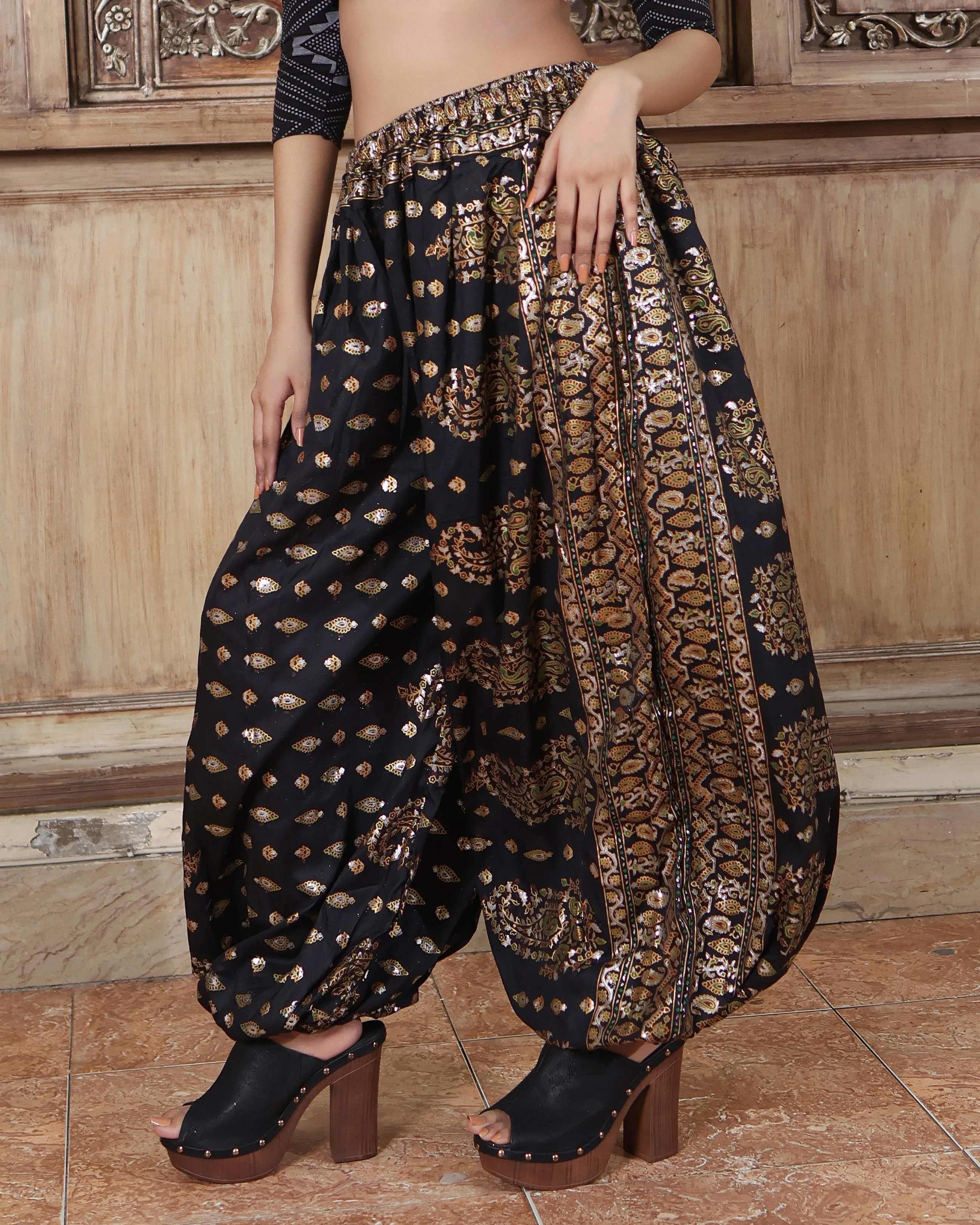 Bloomer Blockprint Gold WS