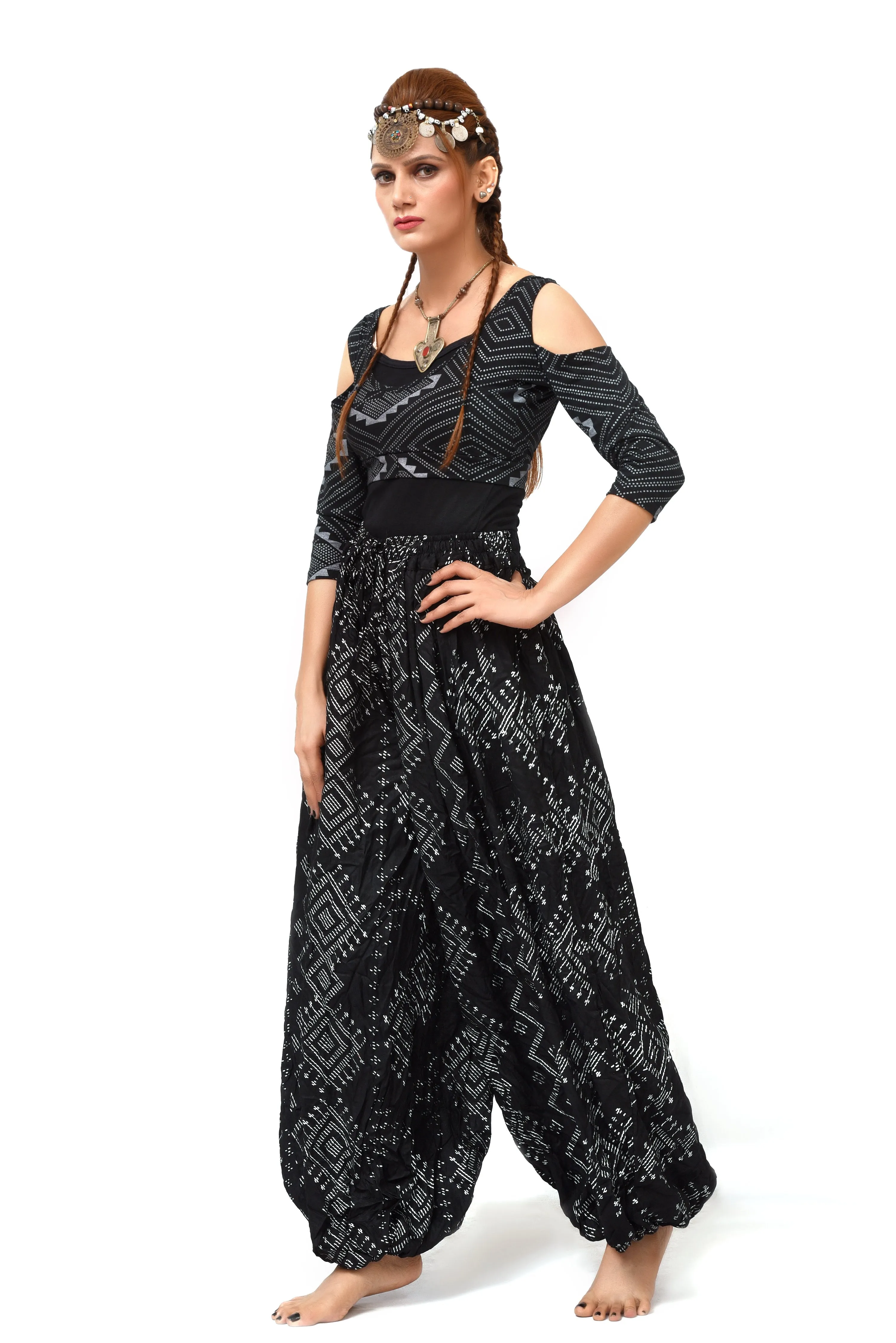 Bloomer Faux Assuit black/silver WS
