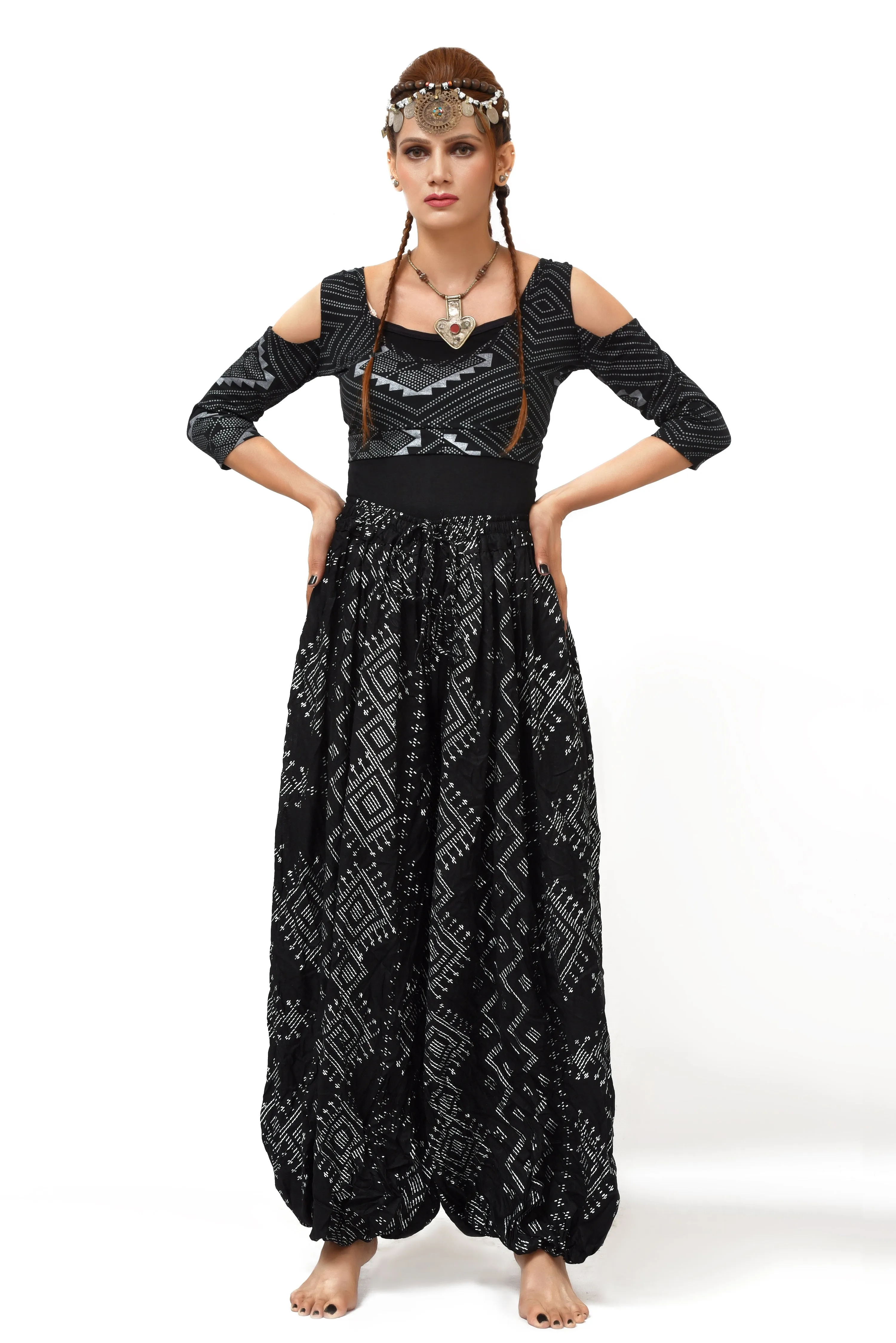 Bloomer Faux Assuit black/silver WS