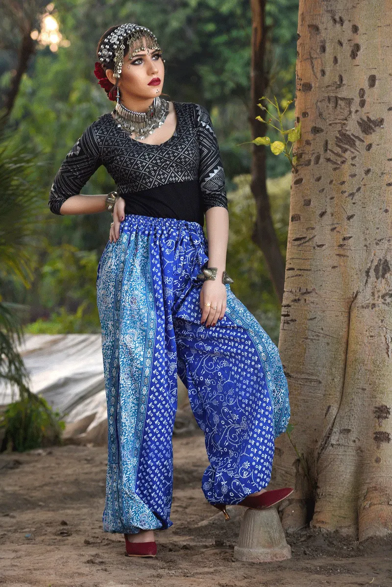 Bloomer Maharani turqouise/blue WS